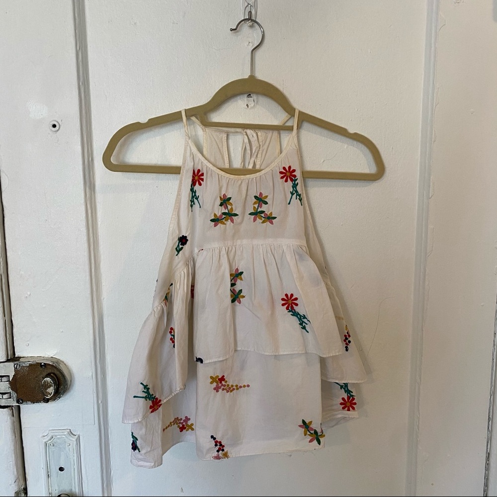 Zara Embroidered Top